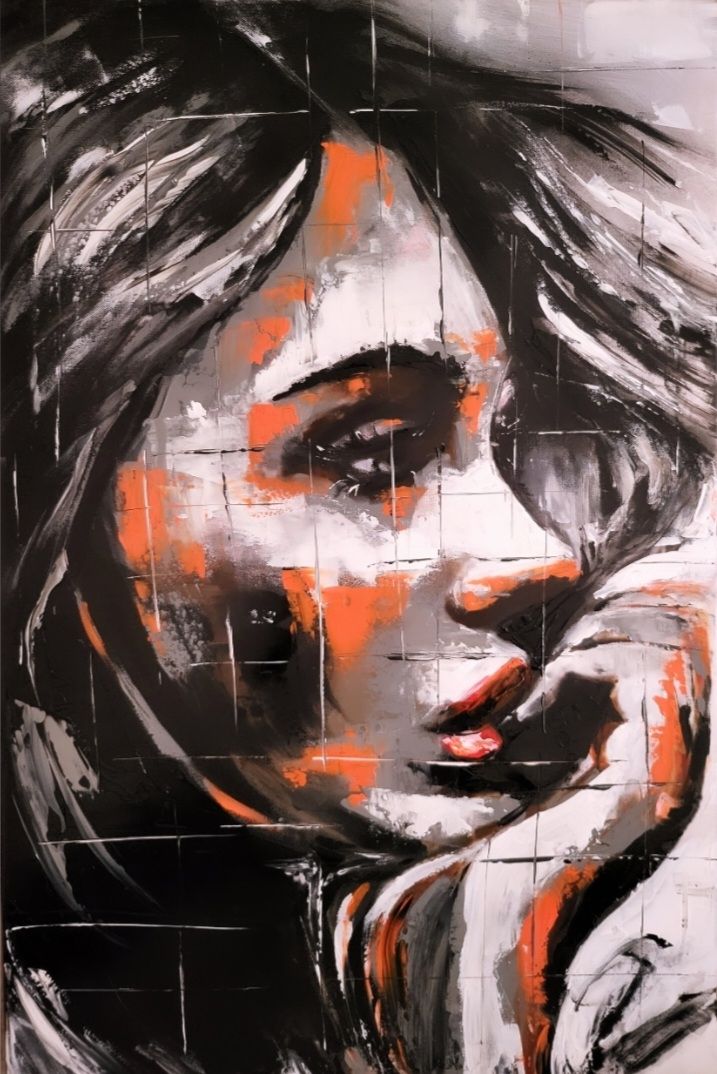 ArteDiAlina.com painting: Trapped in myself